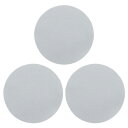 uxcell 3個セットのゴム製ジャーオープナークリップ パッド マルチ機能の断熱防滑クリップ パッド ジャーの簡単な開封のためのキッチンツール(グレー 円形)