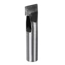 uxcell レザーオーバルホールパンチ 26x3 mm ベルトホールパンチャー 楕円形 ホローパンチングカッティングツール レザークラフト ウォッチバンド ストラップ 布 ガスケット用