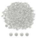 uxcell プラスチック製のねじキャップカバー 直径12mmの装飾用タッピングねじカバー キャビネット用ねじカバー 本棚用ねじセット ライトグレー 300個入...