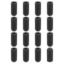 uxcell 36個セット チェアレッグキャップ 4mm(1/6インチ)非マーキングPVC製チェアレッグチップ 滑り止めチェアレッグフロアプロテクター 家具用ラ...