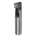 uxcell レザーオーバルホールパンチ 25x4mm ベルトホールパンチャー 楕円形 ホローパンチングカッティングツール レザークラフト ウォッチバンド ストラップ 布 ガスケット用