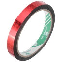 uxcell 赤いメタライズテープ 1/2