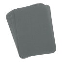 uxcell 12枚セットの衣類用アイロンパッチ 補修パッチ アイロンで接着 4.1"x3" 洋服 パンツ バッグの穴補修 装飾用(ダークグレー)