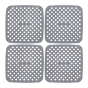 uxcell シリコーン製エアフライヤーライナー4枚セット 7.5