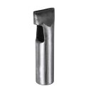 uxcell レザーオーバルホールパンチ 32x4mm ベルトホールパンチャー 楕円形 ホローパンチングカッティングツール レザークラフト ウォッチバンド ストラップ 布 ガスケット用