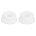 uxcell 2個入り ホワイトプラグホール 30-31mm/1.18-1.22