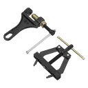 uxcell チェーンツールキット #420-#530 /08A-10A ホルダープーラー&ブレーカーカッター 自転車 オートバイチェーン用(炭素鋼製)