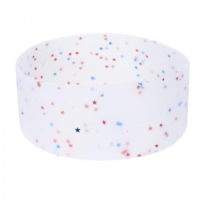 uxcell 3.38-3.62インチ ボトル底直径用 保護シリコンブート タンブ ラー用ボトル底スリーブ 12-24oz ボトル用プロテクタースリーブ スター