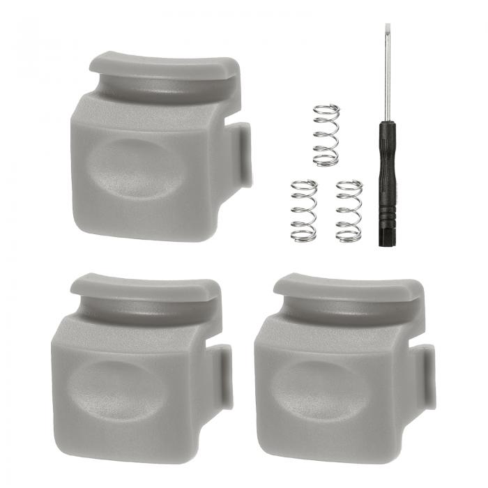 uxcell 交換用ボタン 24oz 32ozボトル用 非BPAウォーターボトル蓋口トップキャップ プッシュスイッチパ..