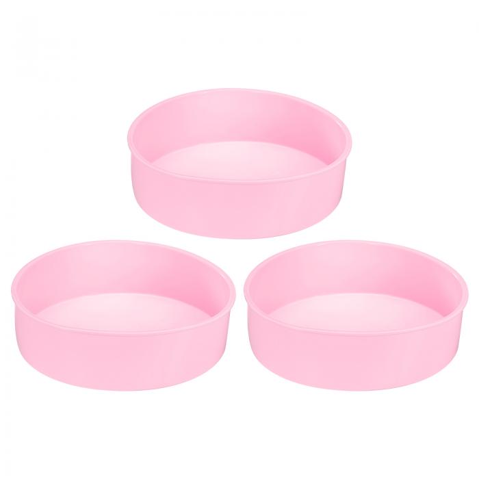 uxcell 丸型ケーキ型 3個セット 7.8