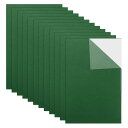 uxcell 12枚セルフ粘着フェルトシート 12x8