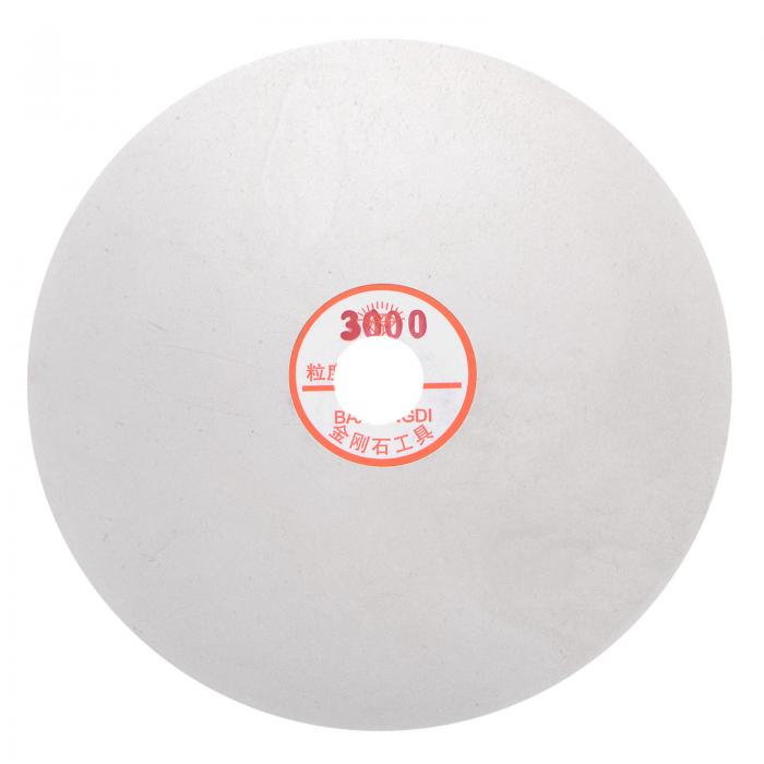 uxcell ダイヤモンド研磨研削ディスク 8"（200mm） グリット3000 1"アーバーホール フラットラップディ..