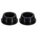 uxcell 2個入り 黒いプラグホール 31-32mm/1.22-1.26