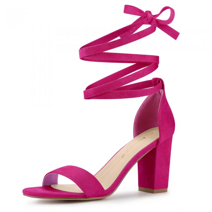 商品詳細 特徴 【属性1】アッパー：フェイクスエード; アウトソール：ゴム; ヒール：ABS【属性2】レースアップサンダル、フェイクスエード、オープントゥ、チャンキーヒール、アンクルストラップ【属性3】ジーンズやスカートと合わせやすいカジュアルな雰囲気を演出します。【属性4】ファッショニスタワードローブにぴったりヒールサンダルです。【属性5】ヒール高さ: 8.5 cm【商品説明】サンダルは、アンクルストラップとオープントゥで、お気に入りのドレスアパレルをドレス アップすることができ、誰にでも似合うお世辞のスタイルを持っています。レースアップサンダルチャンキーヒールオープントゥアンクルストラップアッパー：フェイクスエード; アウトソール：ラバー; ヒール：ABSヒール高さ: 8.5 cmご注文前にサイズをご確認ください。サイズ表（cm）日本サイズ---USサイズ----足長----ヒールの高さ23.5-----------6------------22.8---------8.524.5-----------7------------23.5---------8.525.5-----------8------------24.5---------8.526.0-----------9------------25.4---------8.527.0-----------10-----------26.1---------8.527.5-----------11-----------27.0---------8.5 注意書き 【注意事項】 ・当店でご購入された商品は、原則として、「個人輸入」としての取り扱いになり、すべて中国の広東省からお客様のもとへ直送されます。 ・ご注文後、1〜3営業日以内に配送手続きをいたします。配送作業完了後、遅くとも1ヶ月程度でのお届けとなります。 ・個人輸入される商品は、すべてご注文者自身の「個人使用・個人消費」が前提となりますので、ご注文された商品を第三者へ譲渡・転売することは法律で禁止されております。 ・関税・消費税が課税される場合があります。 詳細はこちらご確認下さい。 ＊色がある場合、モニターの発色の具合によって実際のものと色が異なる場合がある。