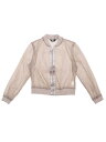 Allegra K ジャージトップ シースルー ジャケット メッシュ 軽量 長袖 レディース グレー XS
