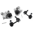 X AUTOHAUX ホンダに対応シビック2006-2011 アキュラに対応CSX 2006-2011用のフロントサスペンションキットフロントスウェイバーリンク...