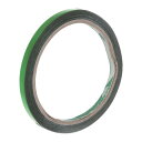 uxcell メタライズドテープ デコレーションテープ アクセントウォールのディテール グラフィックアート用 緑 5 mm x 50 M