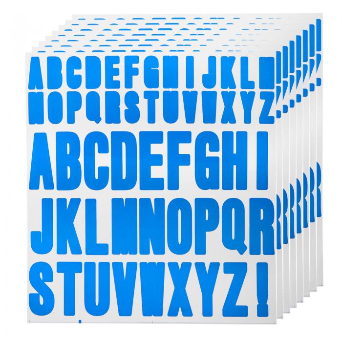 uxcell 文字ステッカー ビニール 防水 アルファベット 自己粘着ステッカー 文字 屋内/屋外ステッカーデ..
