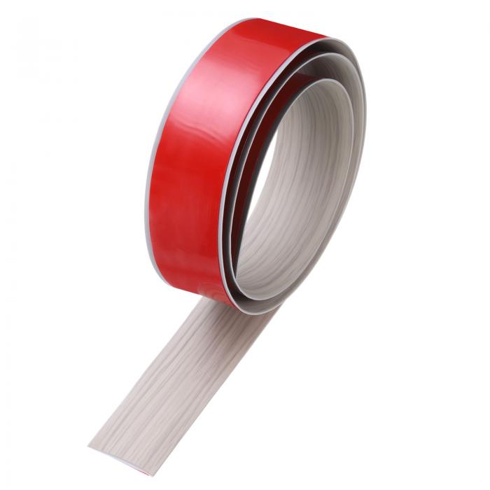 uxcell 3.3フィートの床用トランジションストリップ セルフアドヒーシブ 1.58