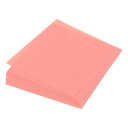 uxcell 100枚セットの折り紙用紙 両面発光 3x3