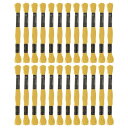 uxcell 12かせ刺繍糸 エジプト長綿 クロスステッチ糸 DIY ブレスレット糸紐や工芸品の縫製用 8 M レモンイエロー 6017 2個