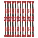 uxcell 12かせ刺繍糸 エジプト長綿 クロスステッチ糸 DIY ブレスレット糸紐や工芸品の縫製用 8 M トマトソース 6022 2個