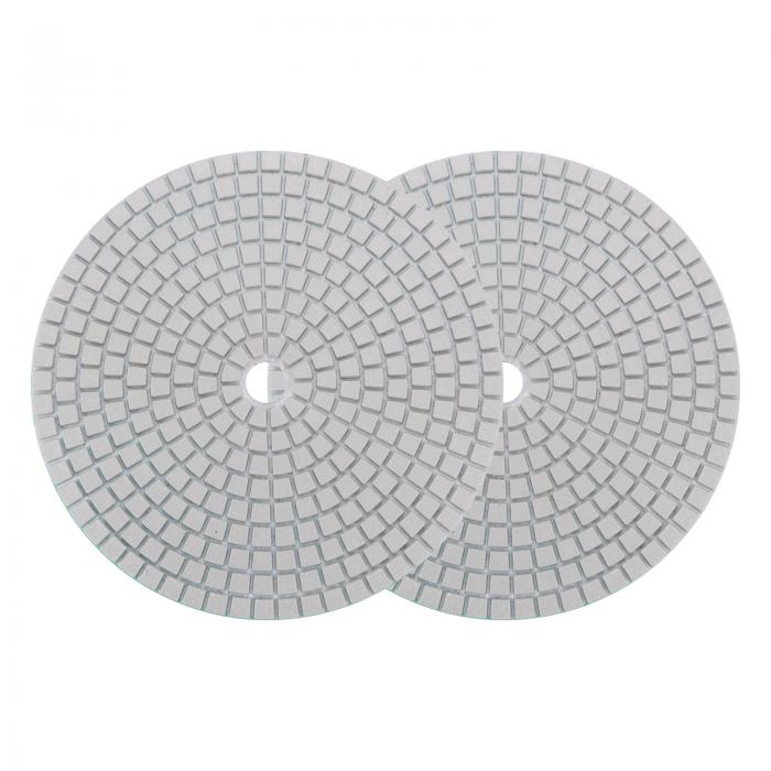 uxcell ダイヤモンド研磨パッド 湿式/乾式粉砕 石 コンクリート 大理石 カウンタートップ 床用 178 mm ..