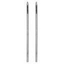 uxcell レザー用ホローパンチ 0.8mm 円形穴パンチツール 2個セット ベルトパンチャー カーボンスチール製 シングルパンチ ウォッチベルト カット レ...