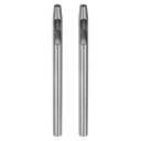 uxcell 2個セット レザー用ホローパンチ 4mm 円形穴パンチツール ベルトパンチャー カーボンスチール製 シングルパンチ ラバー 紙 ファブリック プラ...