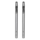 uxcell レザー用ホローパンチ2個セット 4.5mm丸穴パンチツール ベルトパンチャーカーボンスチール製 ウォッチベルトカット レザークラフト ゴム 紙 フ...