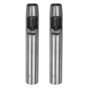 uxcell 革用2個セットホローパンチ 13 mmラウンドホールパンチツール ベルトパンチャー 炭素鋼製シングルパンチ ウォッチベルトカット 革クラフト ゴム...