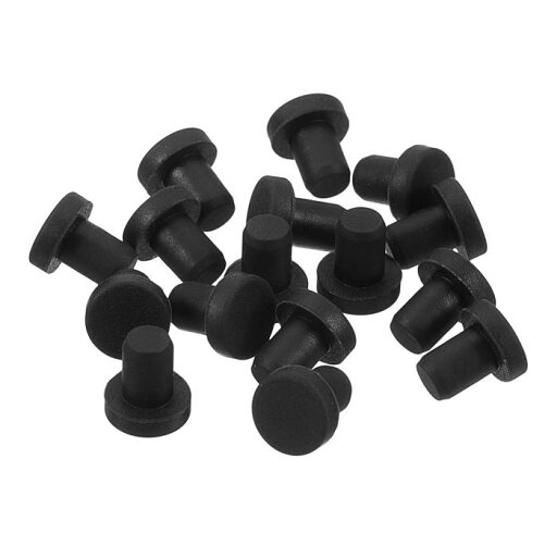 uxcell 32個 黒いゴムストッパー 4.5mmプラグホール 4-4.3 mm/0.16-0.17"ホール用 uxcell 32個 黒いゴムストッパー 4.5mmプラグホール 4-4.3 mm/0.16-0.17"ホール用