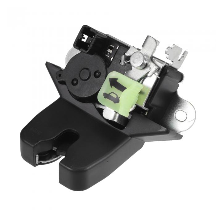 X AUTOHAUX Kiaに対応 Forte 2019-2021用のリアリフトゲートドアロックアクチュエーター交換品 タイヤゲートラッチアセンブリ No.81230M6030/81230M7030 ブラ ッ ク