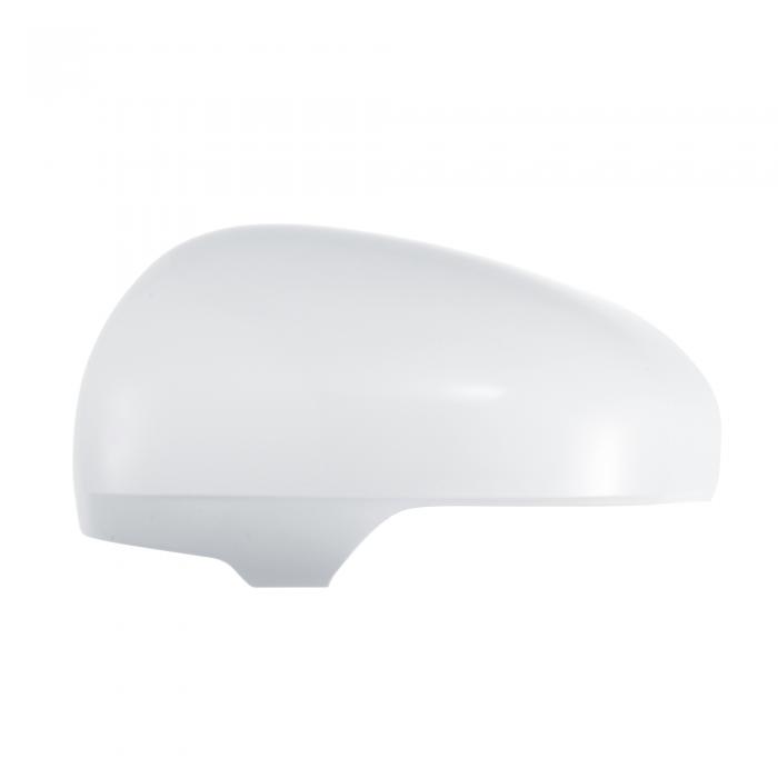 X AUTOHAUX カーリアビュー左ドライバーサイドミラーカバーキャップ交換用ホワイト トヨタに対応 レイズ プリウス 2010 2011 2012 ミラーガードカバー 外装装飾トリム