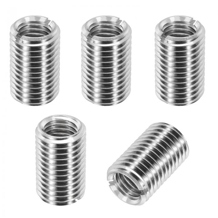 PATIKIL スレッドアダプタースリーブリダクションナット 5個M16x2メスからM12x1.75メスへの修理用イン..