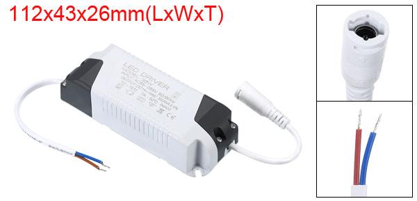 PATIKIL 36W 300mA LEDドライバー AC 85-265V 出力 75-144V DC メスコネクタ 定電流整流器 トランス 外部電源 LED シーリングランプ [2]
