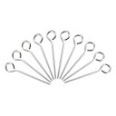 PATIKIL 200個 アイピンジュエリーパーツ アイピン 15 mm ステンレス鋼 アイピン ジュエリー製作 DIYクラフト ネックレス ブレスレット イヤ...