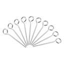 PATIKIL 200個 アイピンジュエリーパーツ アイピン 16 mm ステンレス鋼 アイピン ジュエリー製作 DIYクラフト ネックレス ブレスレット イヤ...