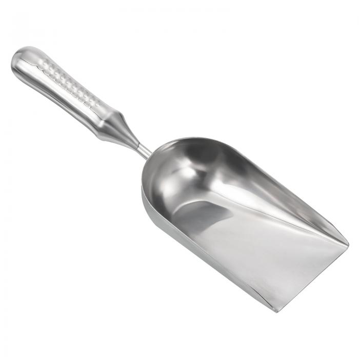 PATIKIL 340 mm ガーデンこて ハンドショベルこて ガーデンツール ステンレス鋼 スクエア スペードシャ..