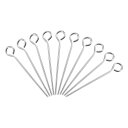 PATIKIL 100個 アイピンジュエリーパーツ アイピン 22 mm ステンレス鋼 アイピン ジュエリー製作 DIYクラフト ネックレス ブレスレット イヤ...