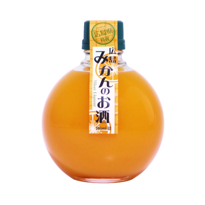 千福 広島温州 みかんのお酒 360ml 1本 4度 [ リキュール プレゼント お中元 ギフト ラッピング おしゃれ お洒落 贈り物 カクテル お酒..