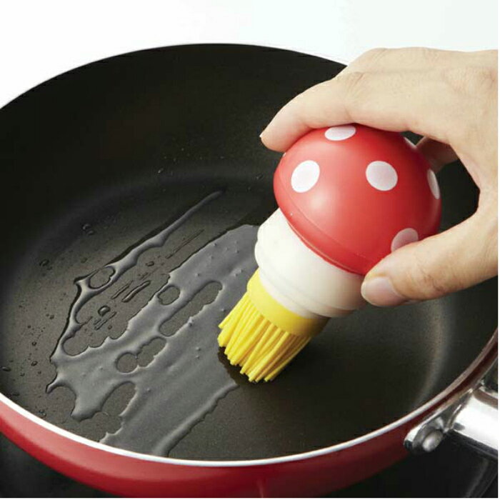 きのこ 雑貨 シリコン油引き◆きのこ / 油ひき 刷毛 ハケ シリコン 食洗器可能 調理器具 キッチンツール おもしろ たこ焼き ギフト 食器 日用品 【きのこ雑貨】【便利雑貨】【キッチン雑貨】【生活雑貨】 uyoga-10000431 uyoga -ウヨガ- サンプル画像2