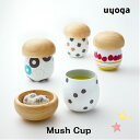 きのこ 雑貨【Mush CUP/マッシュカップ）】 / 湯呑み 湯飲み 来客用 セット 蓋付き 大きい かわいい おしゃれ ギフト 陶器 食器 お茶うけ皿 お茶請け皿 小皿付き 母の日ギフト 生活雑貨 マグ マグカップ カフェオレボウル 誕生日プレゼント