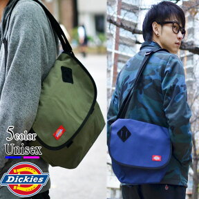 【全品送料無料】Dickies メッセンジャーバッグ ディッキーズ ショルダーバッグ バッグ おしゃれ キャンバス メンズ レディース 自転車 高校生 人気 通学 アウトドア グッズ 大容量 通勤 かばん