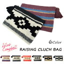 クラッチバッグ Lilas Campbell ライジング クラッチバッグ Raising porch Morocco Ethnic Rectangle Porch native バッグ リラキャンベル コットン レディース サブバッグ カバン 17871500 17871400 17779000