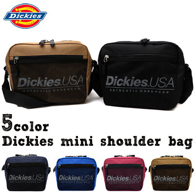 【全品送料無料】ショルダーバッグ Dickies USA ミニショルダーバッグ メンズ レディース ディッキーズ ミニバッグ スポーティ 旅行 小さめ 英字 カバン 17912000