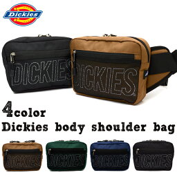 ディッキーズ ショルダーバッグ （メンズ） 【全品送料無料】ショルダーバッグ Dickies ミニショルダー ボディバッグ メンズ レディース ななめ掛け 軽い ディッキーズ アウトライン ロゴ スポーティ 旅行 カバン 14959300