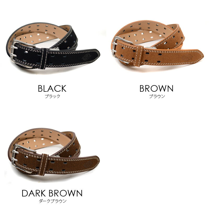 【全品送料無料】ベルト Dickies ステッチ ベルト 35mm カット可 ディッキーズ カジュアル 無地 シンプル メンズ ベルト アンティーク ロゴ バックル