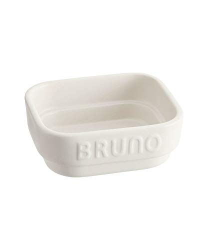 ブルーノ 食器 BRUNO トースター調理 Sサイズ 容量 160ml 食器 小皿 電子レンジ 食洗機 使用可 おつまみ 晩酌 アイボリー ブルーノ セラミック トースタークッカー S BOE067-COOKER-S-IV