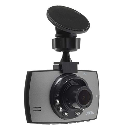 TOHO 【DIXIA】 リアカメラ付き HDドライブレコーダー DX-720RC 簡単操作 前後カメラ 2.4型 32GB 12V車 シガーソケット 対応 書付き